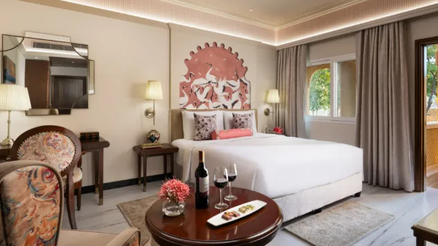 Palace Room Double Bed with Balcony